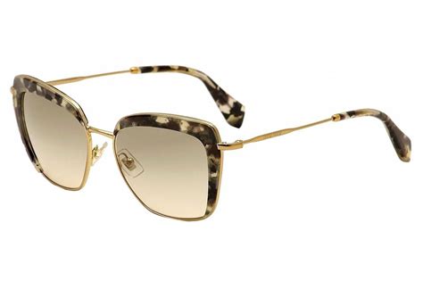 miu miu noir smu52q|Miu Miu Women's SMU52Q SMU/52Q Fashion Sunglasses.